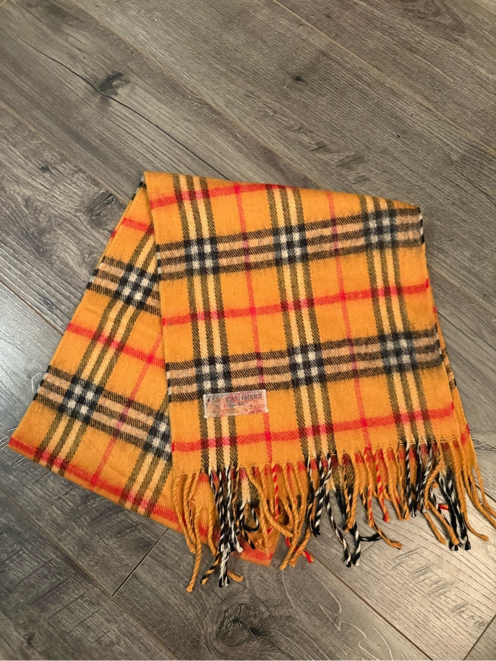 Vintage Royal Rossi Cashmere scarf